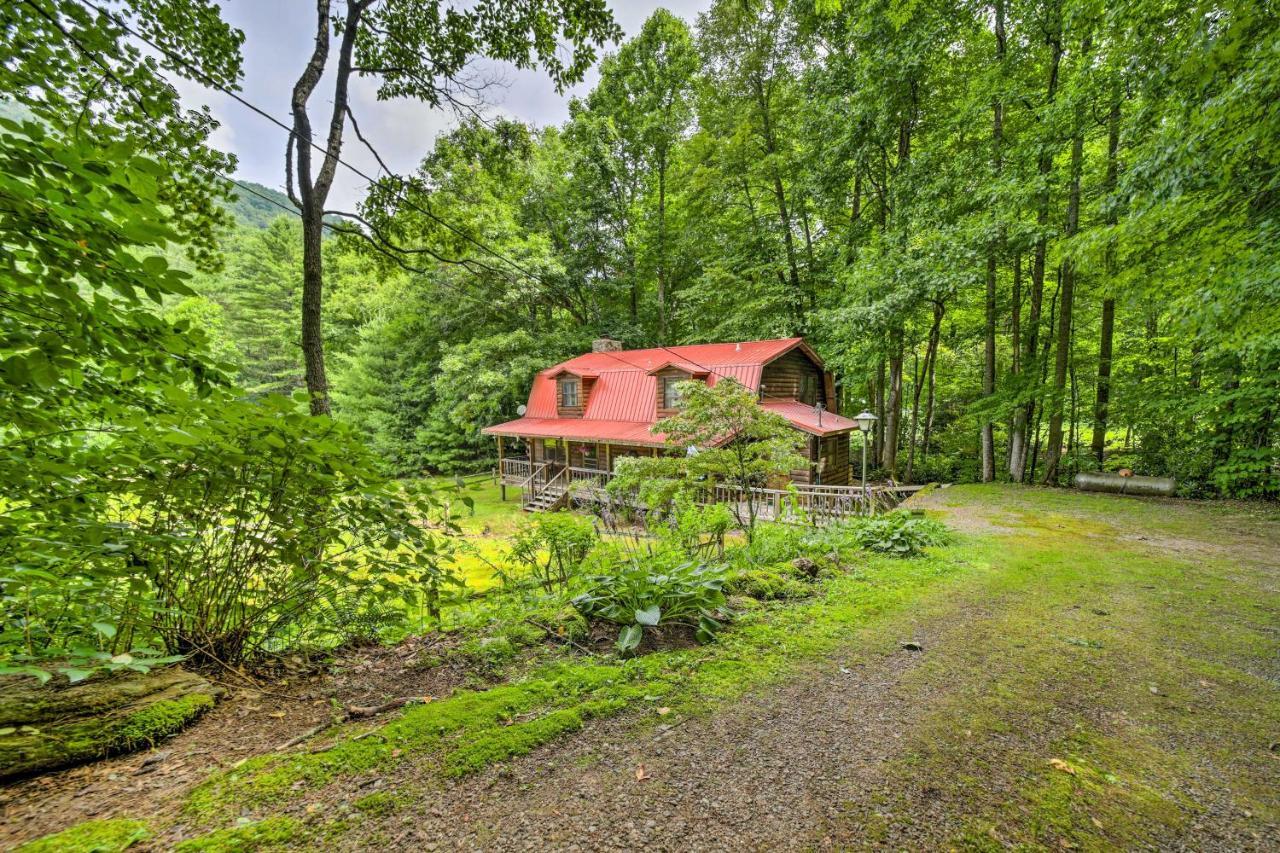 Scenic Creekside Cabin With Wraparound Porch! Villa Highlands Exterior photo